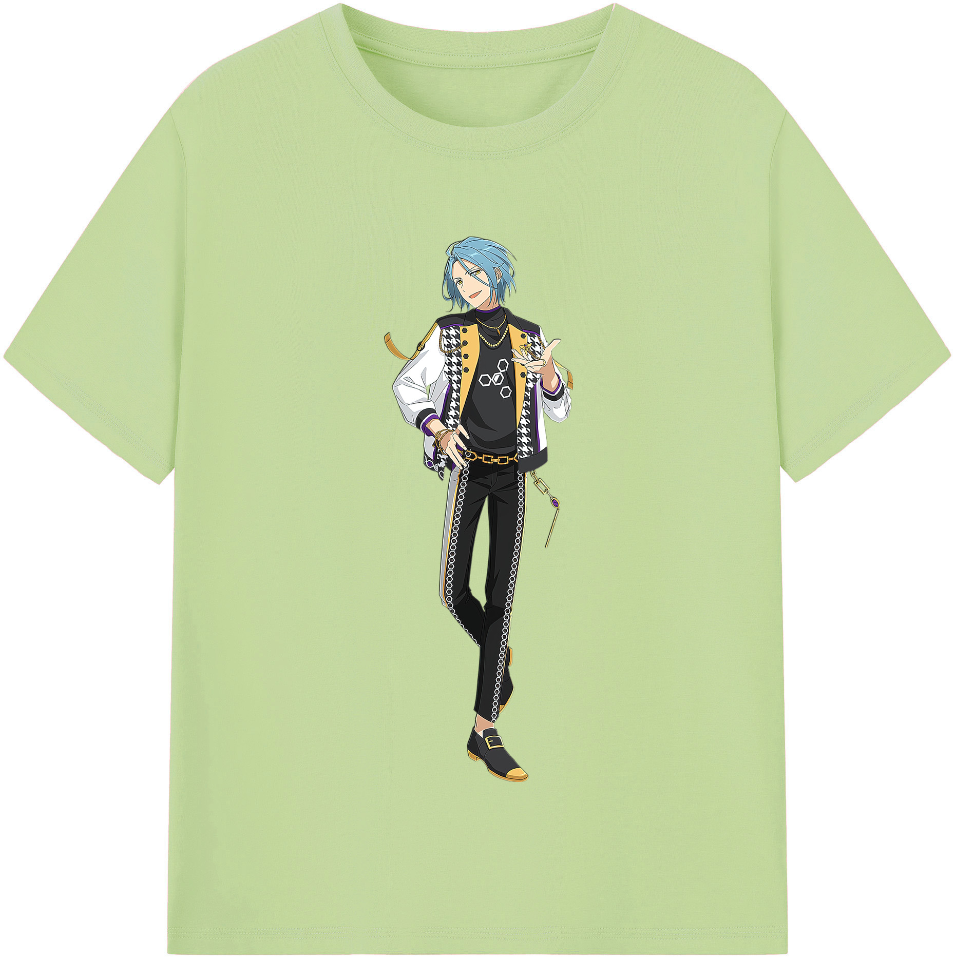 （画像用） あんさんぶるスターズ! Ensemble Stars 綿100％半袖Tシャツ（フロントプリント）